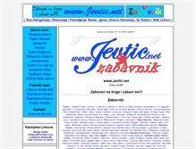 Tablet Screenshot of jevtic.net